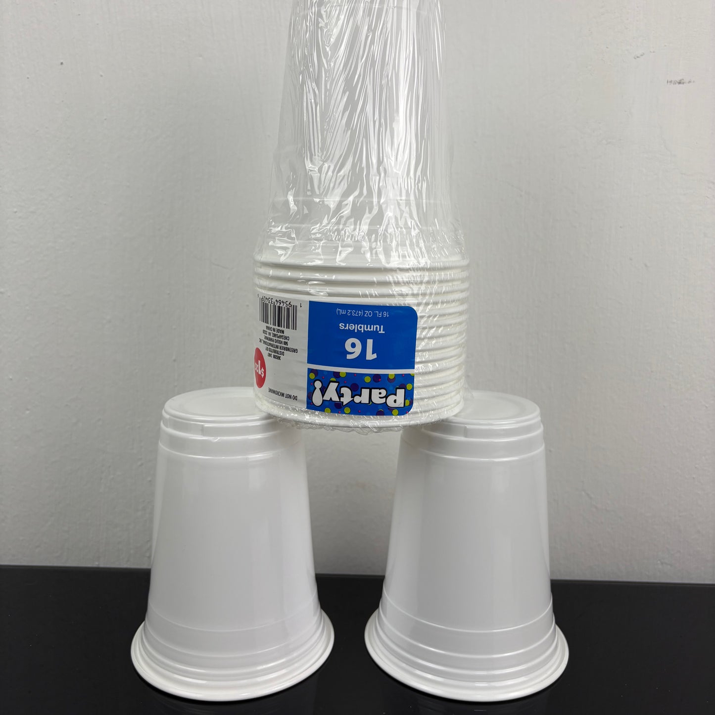 Vaso desechable 16 pzas