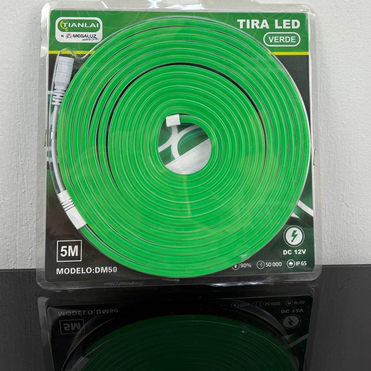 Tira de luz led roja y verde
