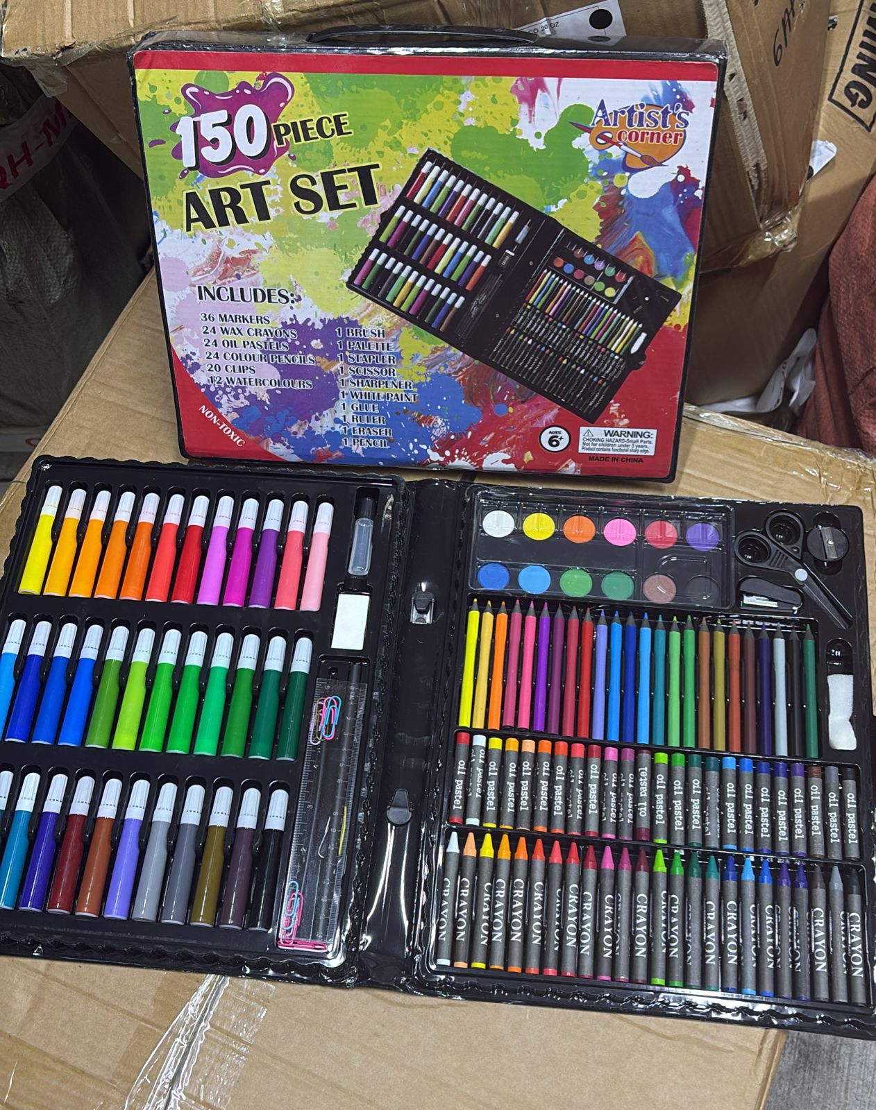 Set De Arte 150 Piezas Artist Corner