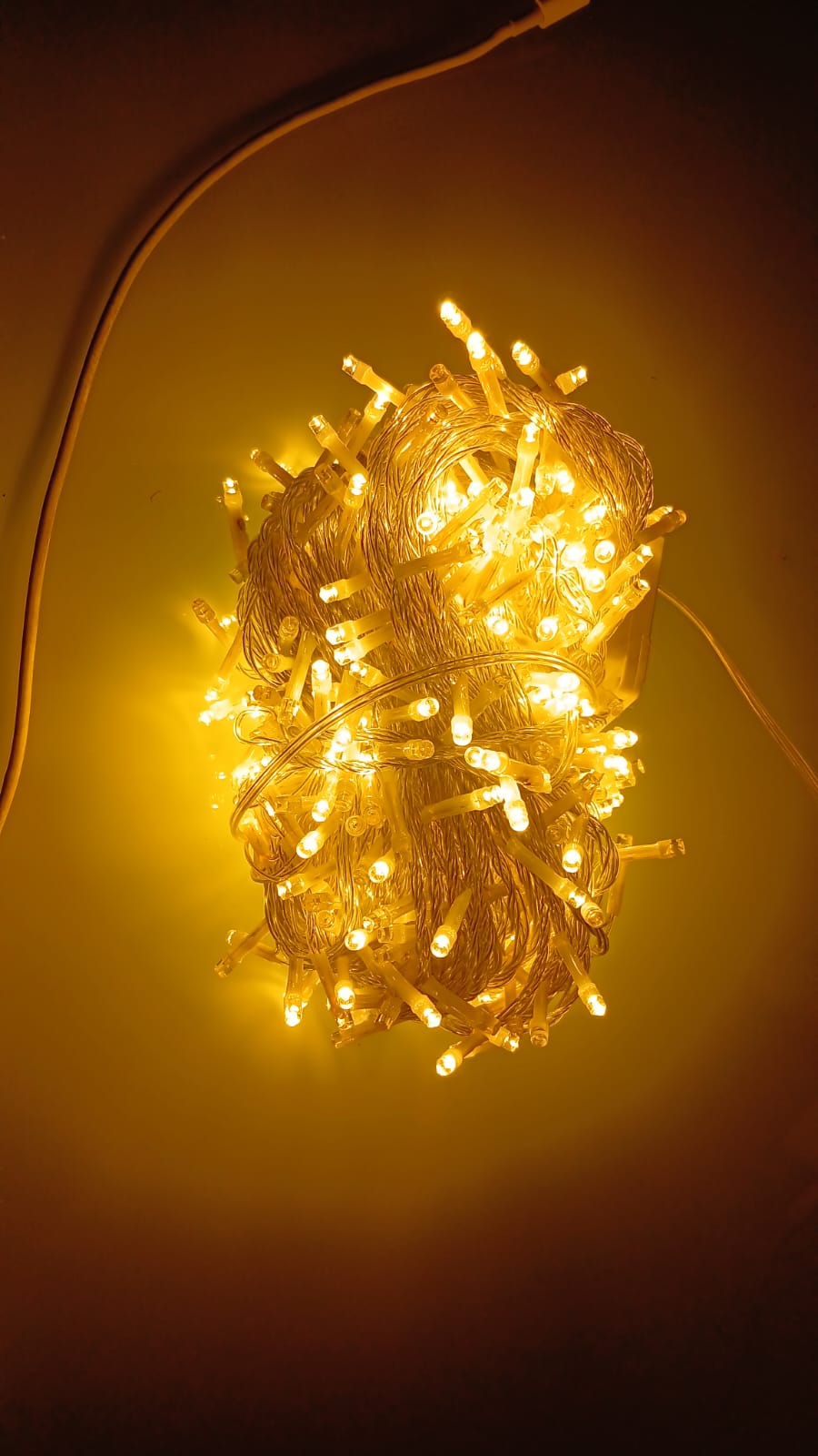 Serie navideña 500 luces CÁLIDA 32 metros