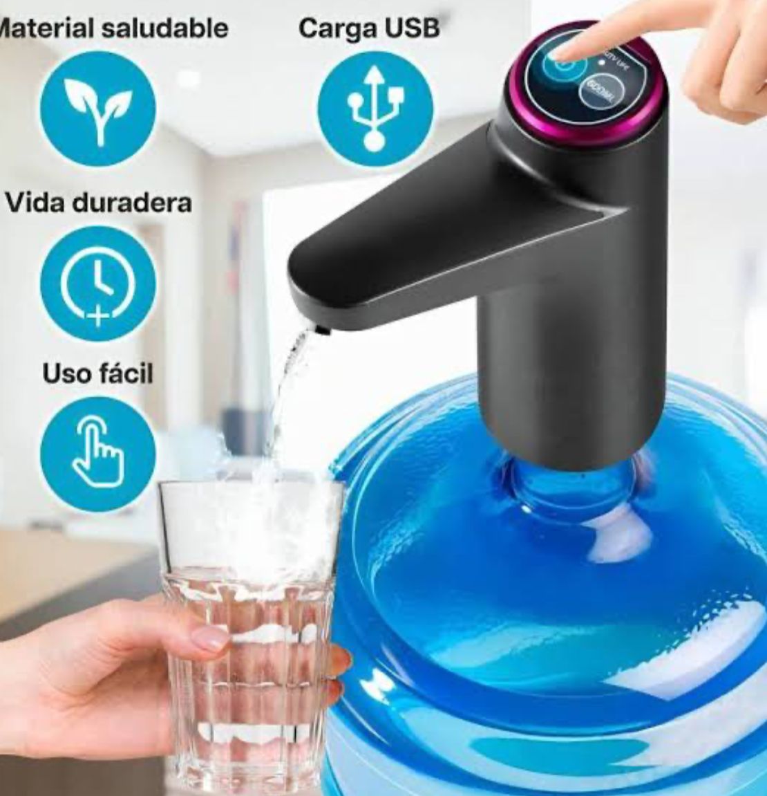 Dispensador de agua electrico