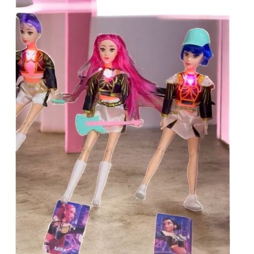 Muñecas de guerreras KPOP