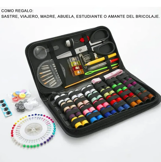 Kit de Costura Completo 172 Piezas – Portátil y Profesional