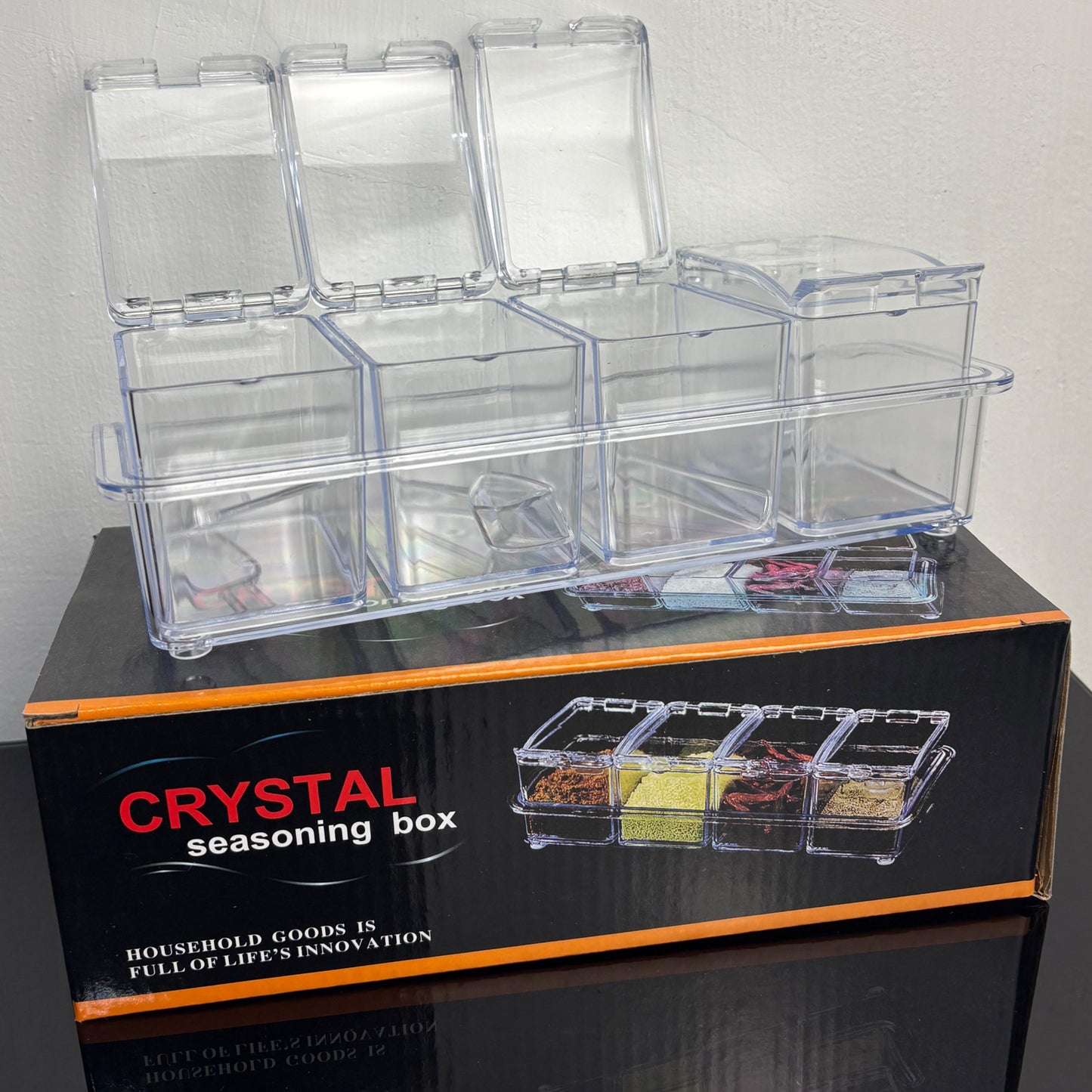 Especiero plastico 4pz