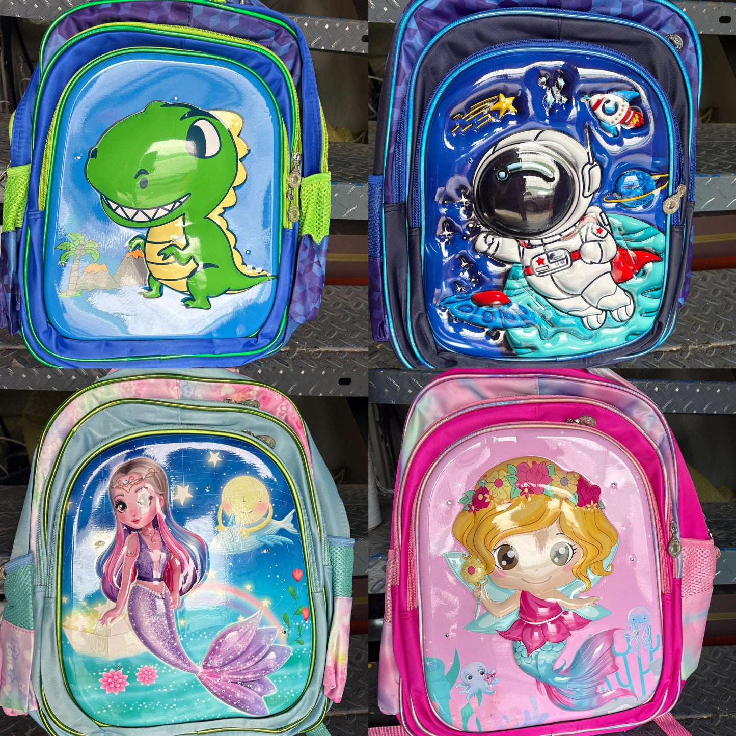 Mochila 1pza Con Luz