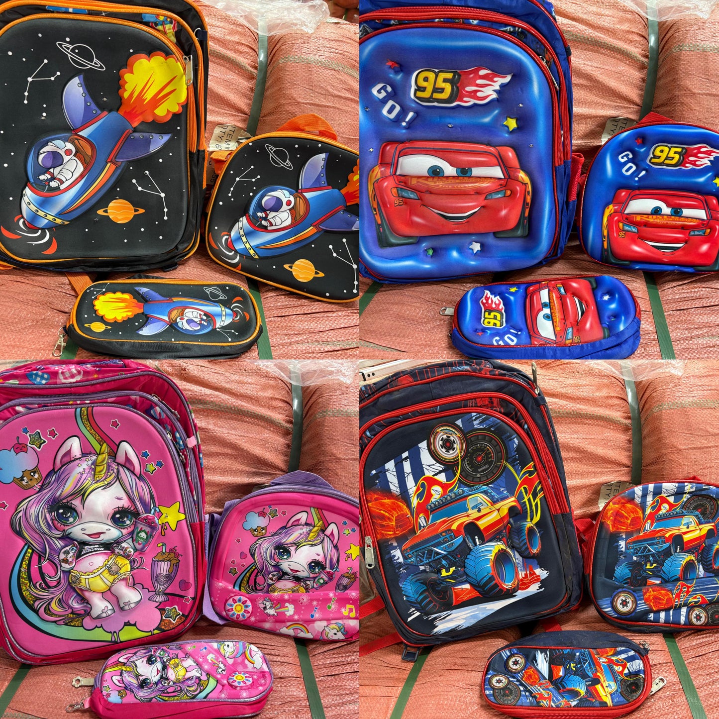 Mochila Trio con luz (Primaria)