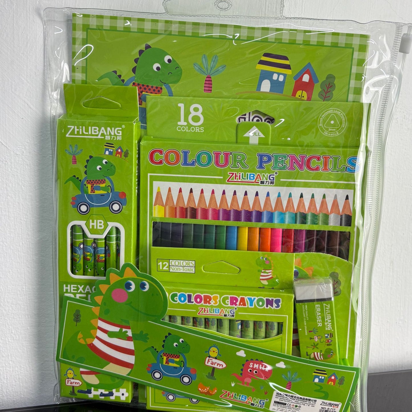 Set Escolar Animales