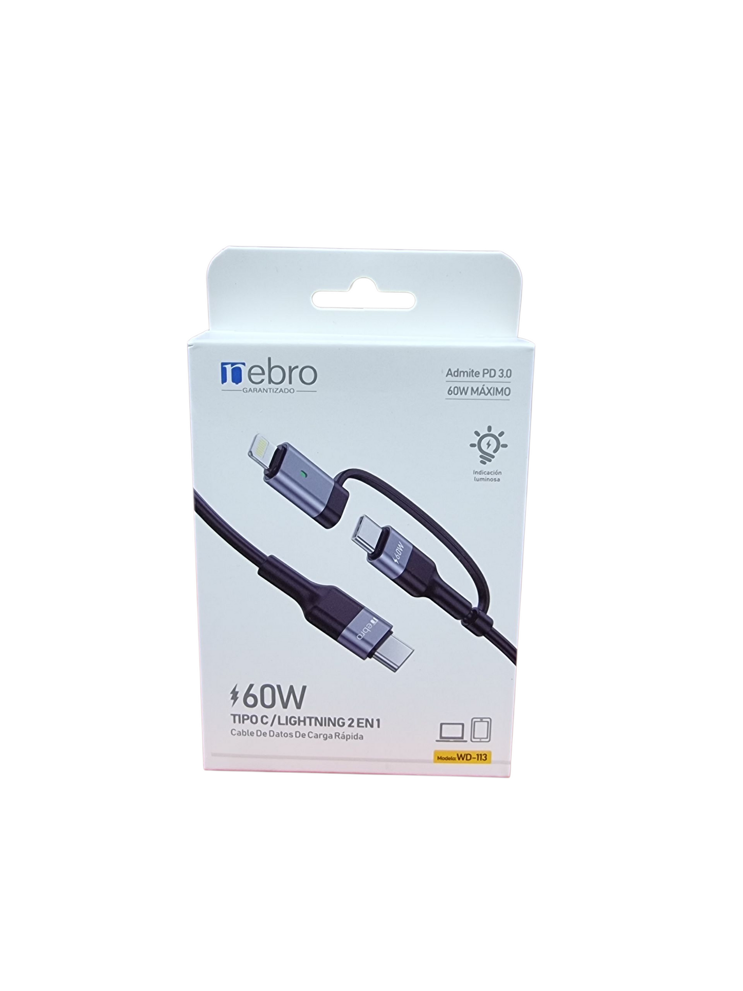 CABLE USB 60 W C Y IPHONE