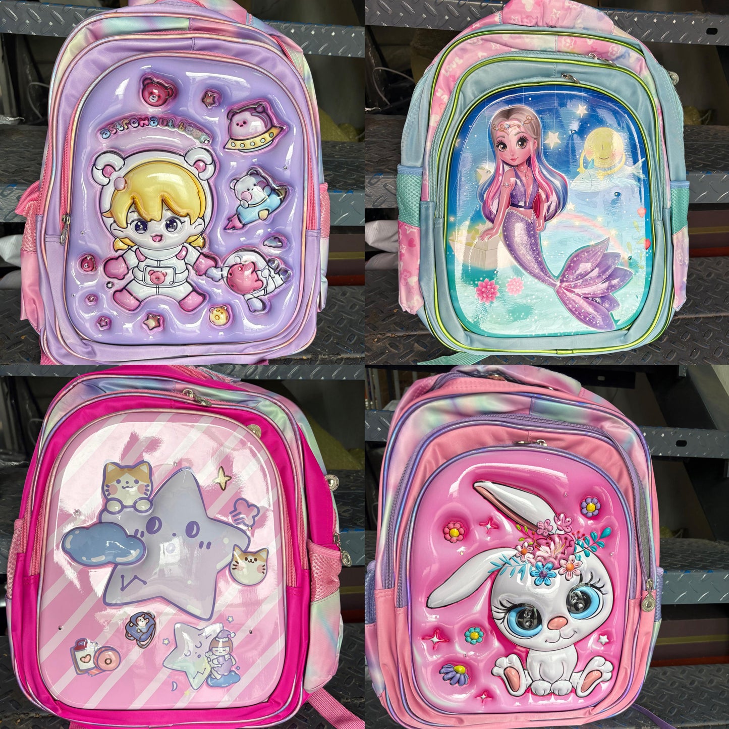 Mochila 1pza Con Luz