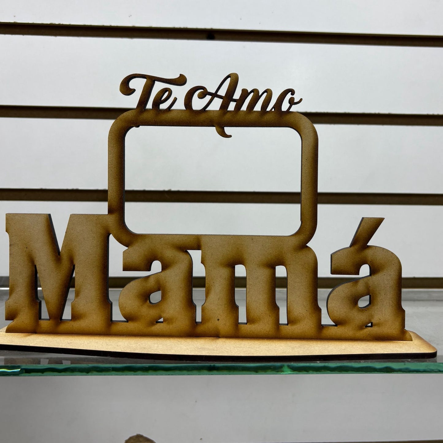 Porta retrato de mdf del dia de la madre