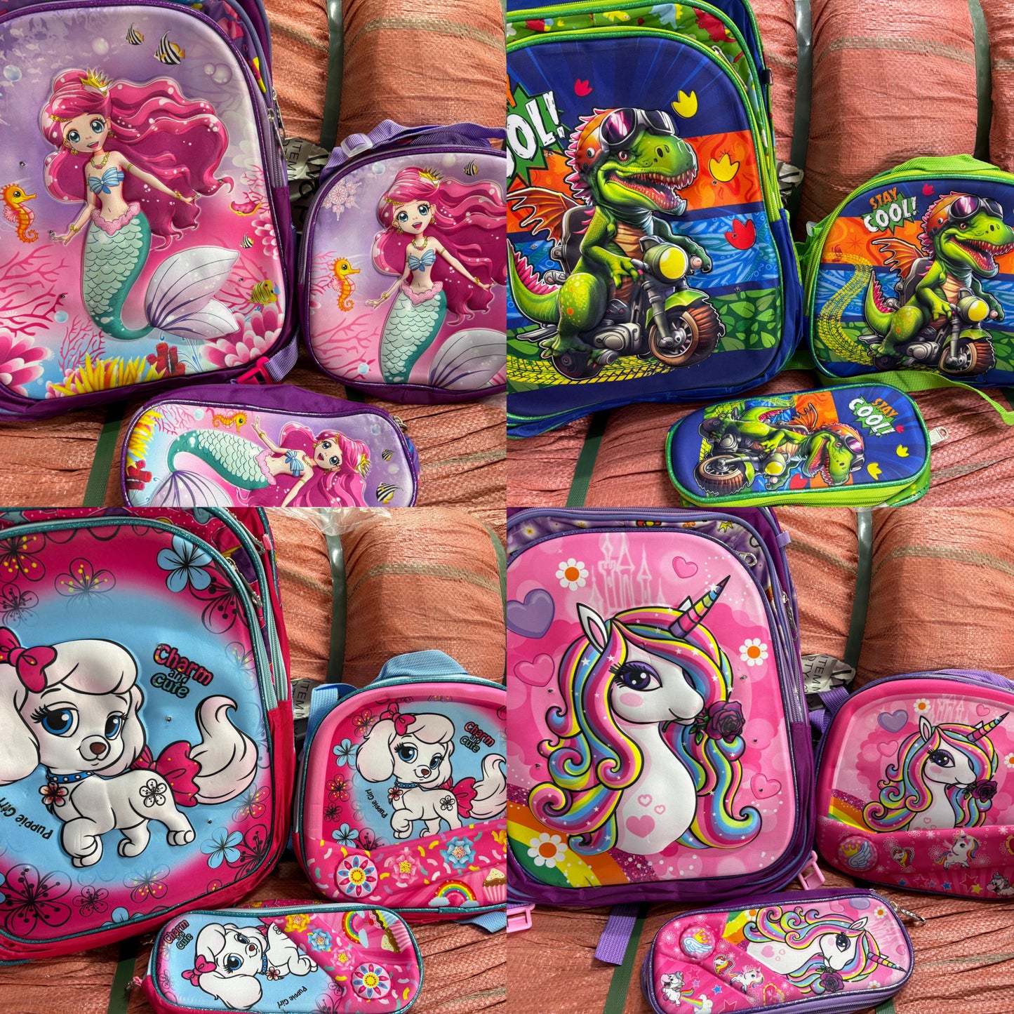 Mochila Trio con luz (Primaria)