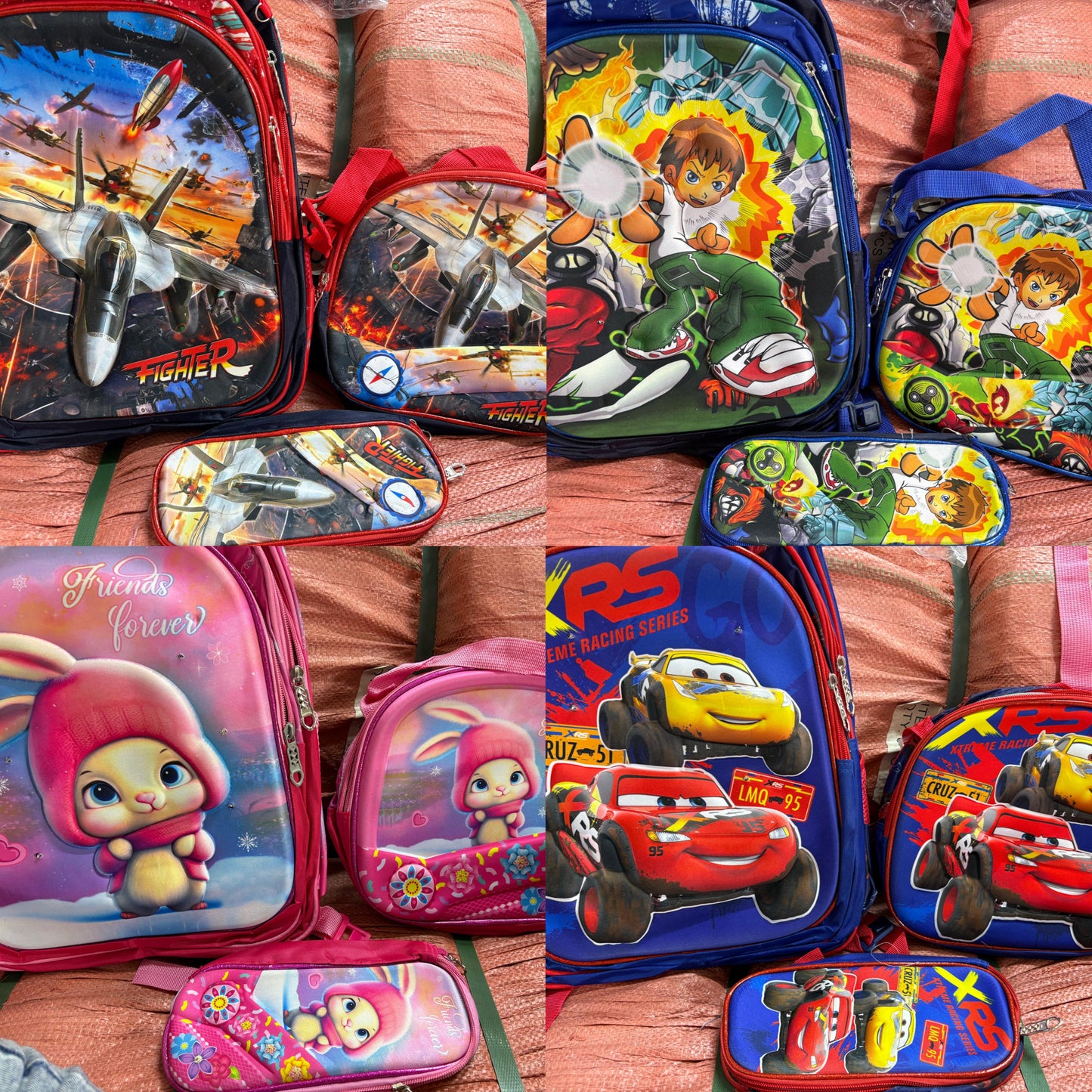 Mochila Trio con luz (Primaria)