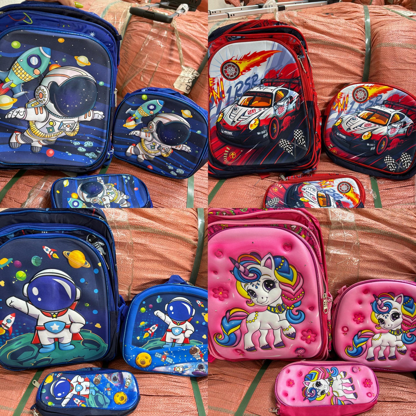 Mochila Trio con luz (Primaria)