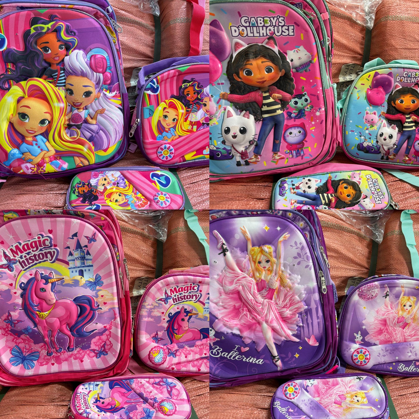 Mochila Trio con luz (Primaria)