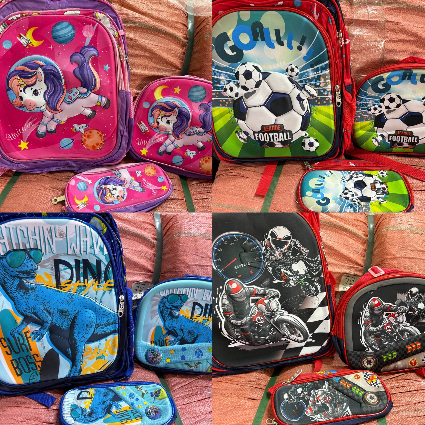 Mochila Trio con luz (Primaria)