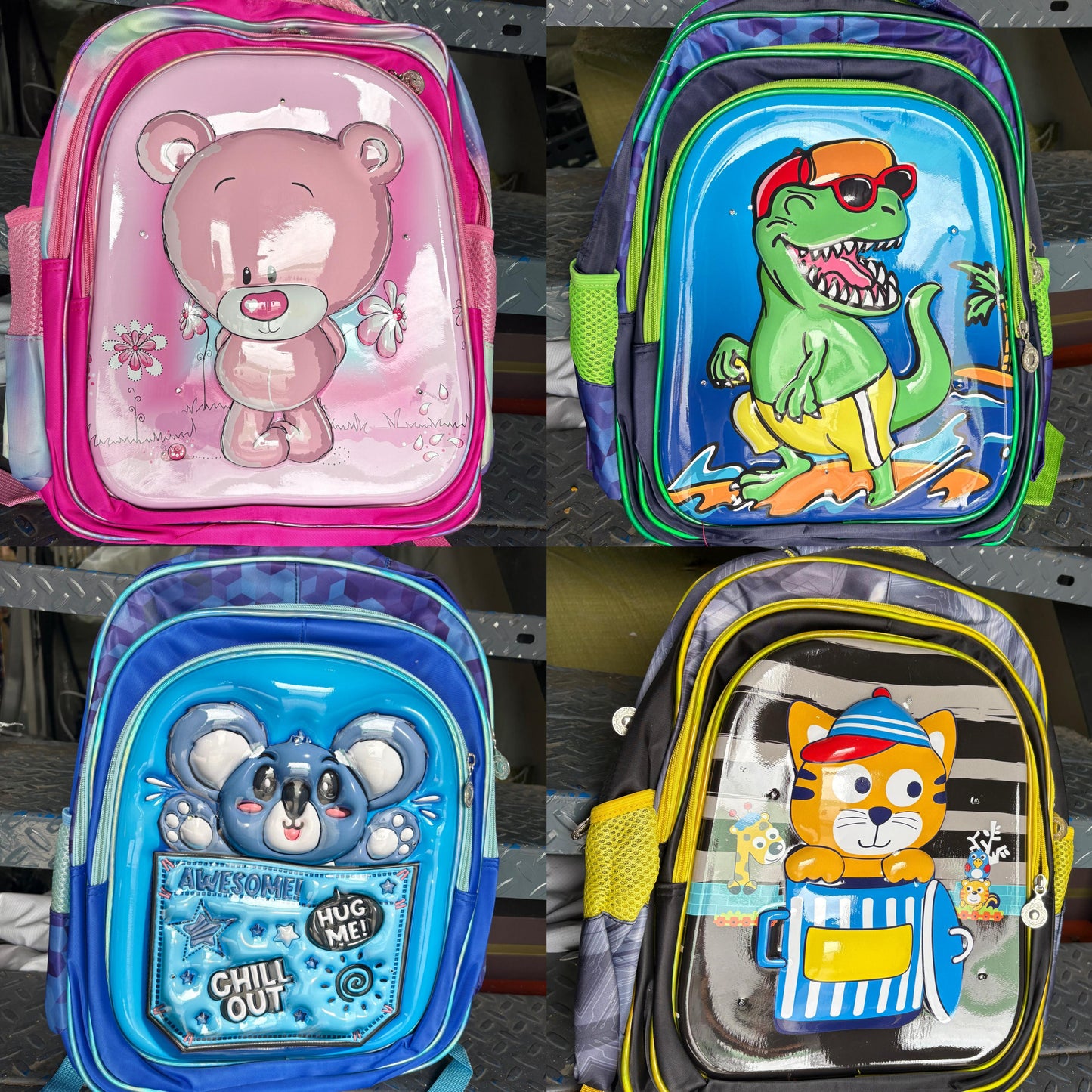 Mochila 1pza Con Luz