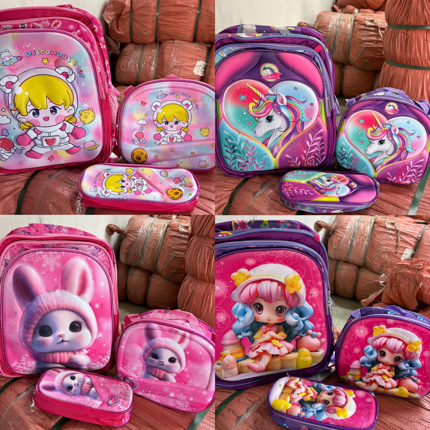 Mochila Trio con luz (Primaria)