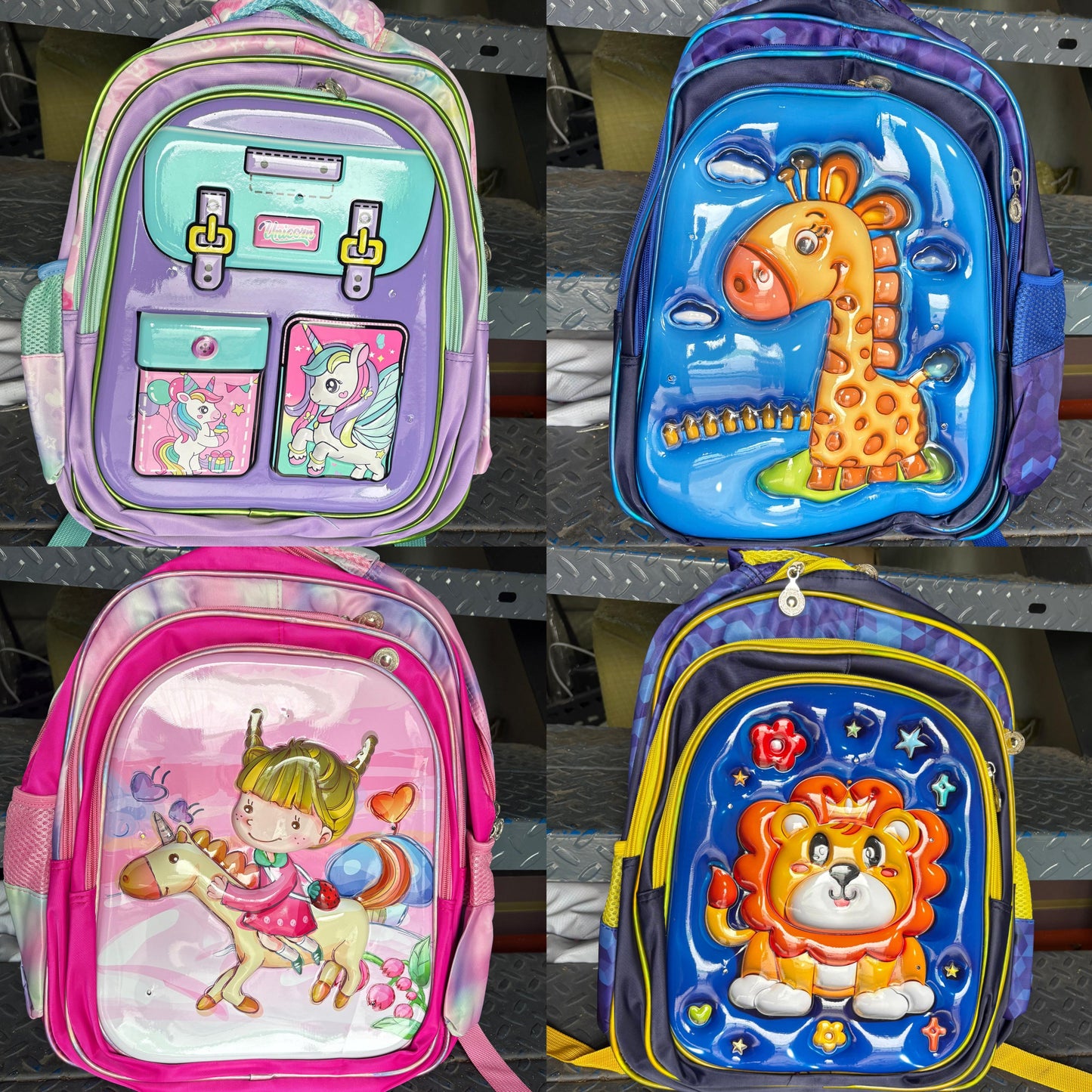 Mochila 1pza Con Luz