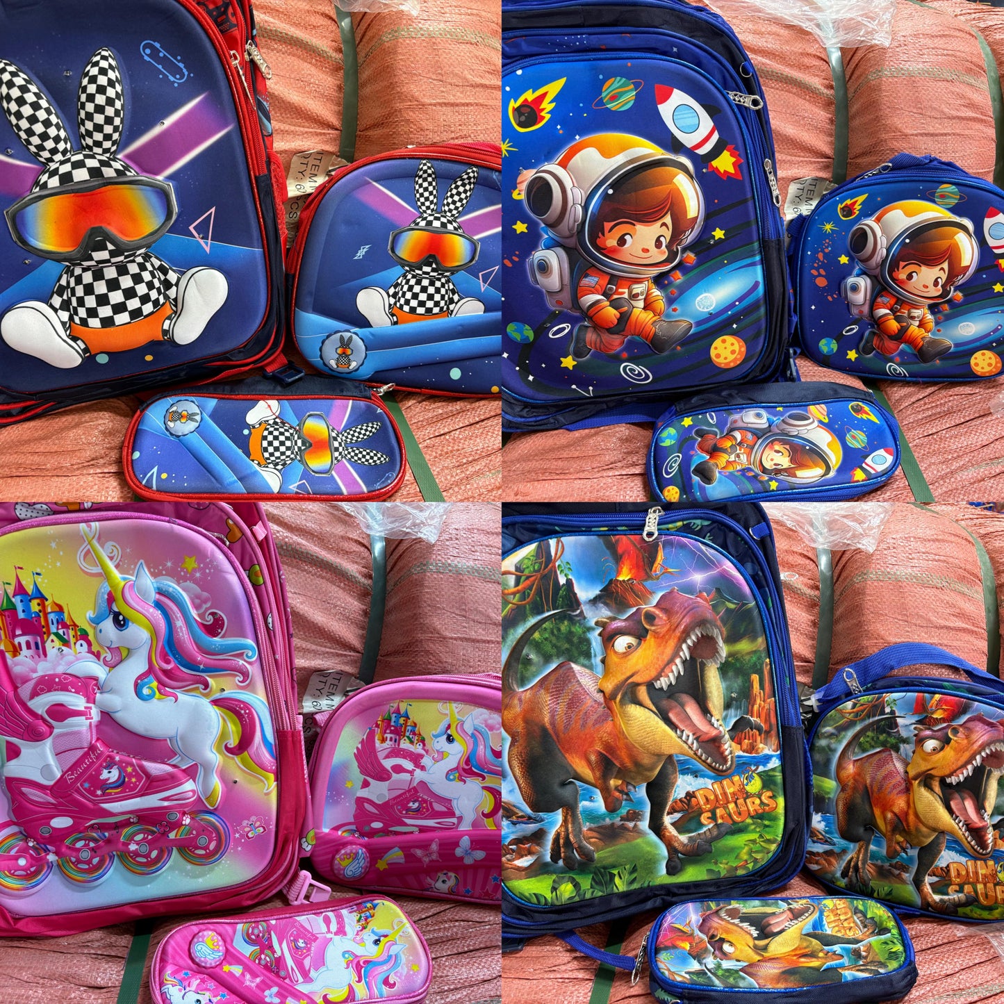 Mochila Trio con luz (Primaria)