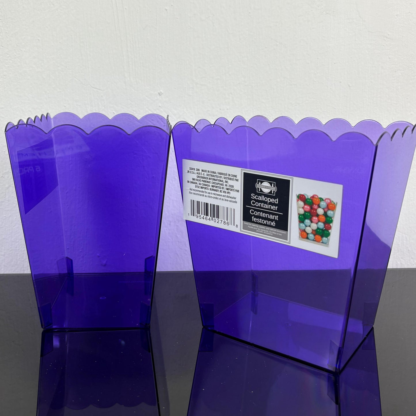 Palomera de plastico morada