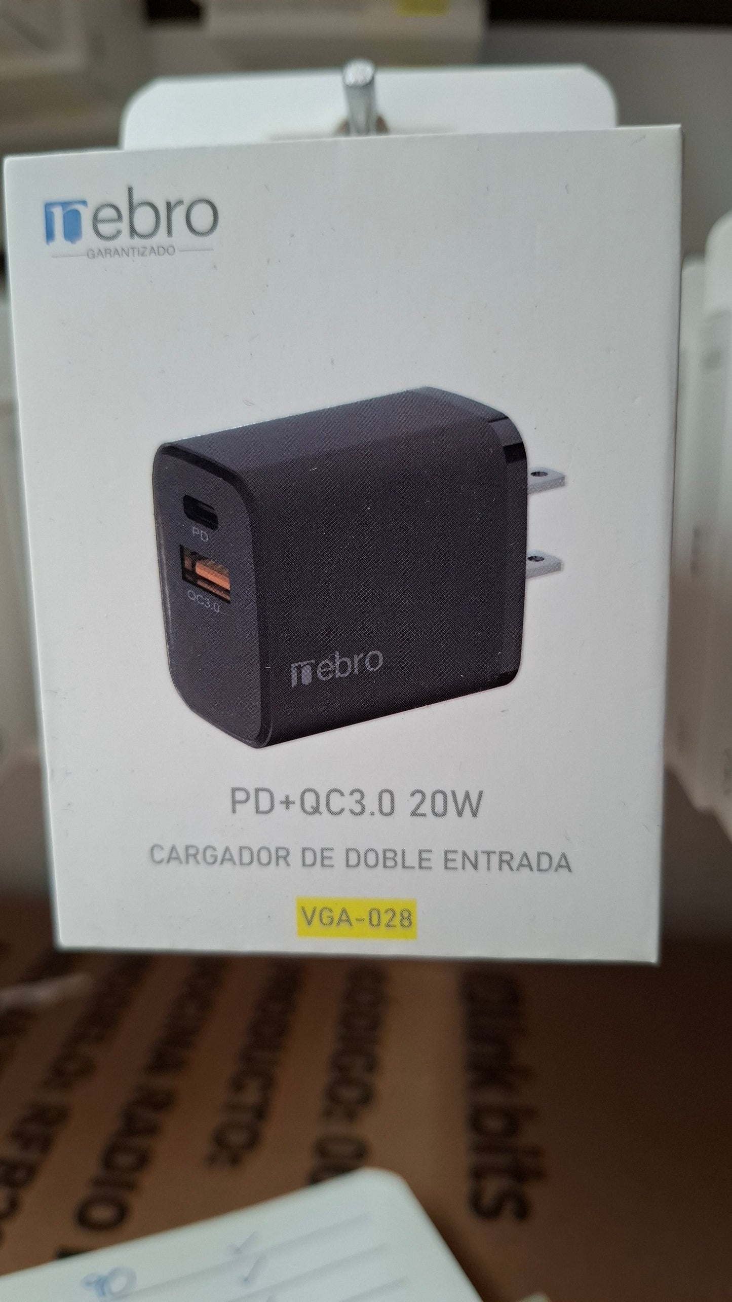 Cargador Dual A+C 20W USB-C
