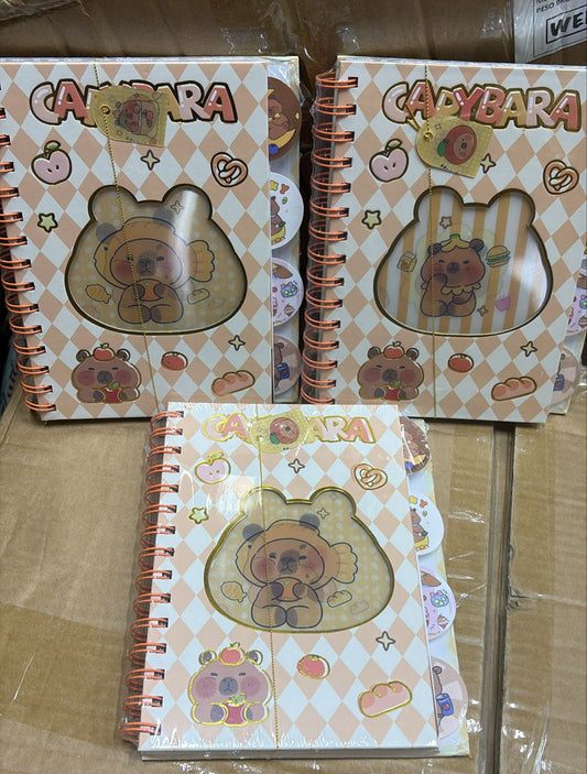 Libreta Capibara Con Separadores
