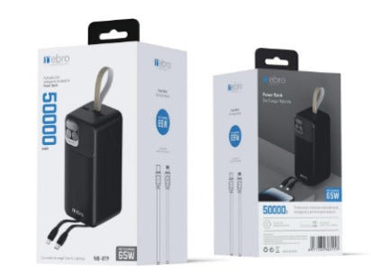 Batería Portátil 50000mAh 65w