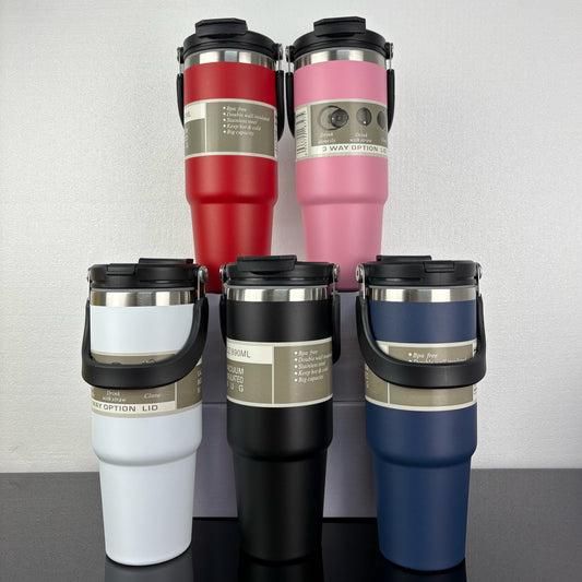 Termo 30 Oz Tipo Stanley Agarradera