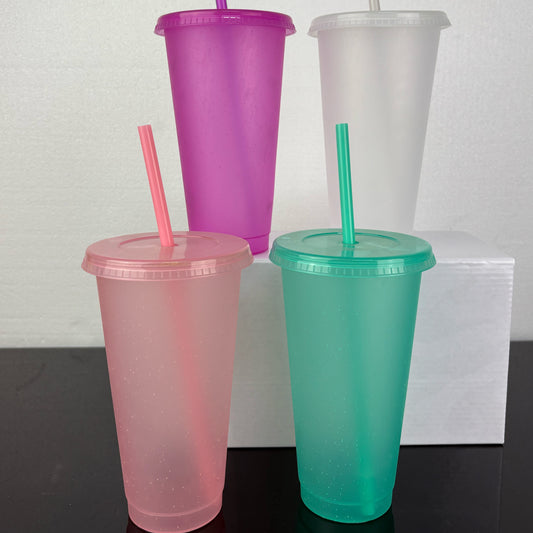 Decena de Vaso Cambia de color