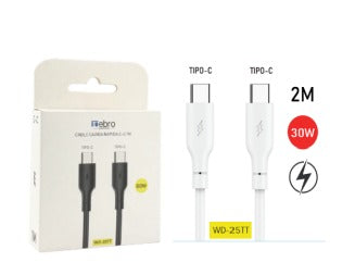 Cable Carga Rápida C-C WD-25TT