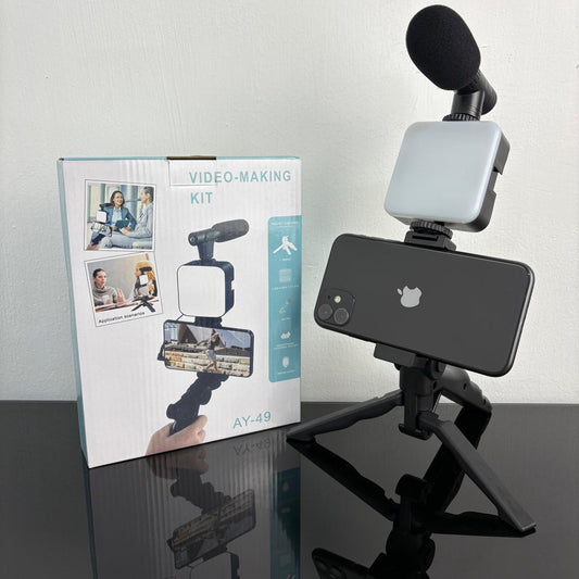 Tripie con iluminación