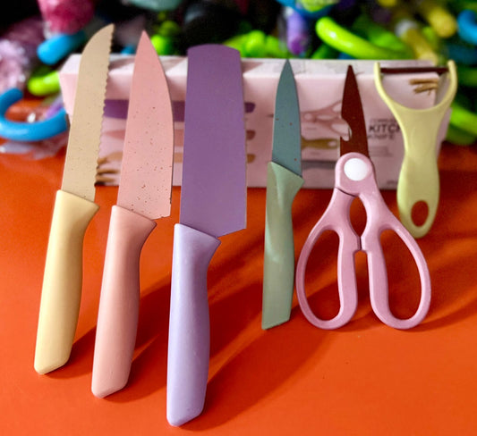 Juego de cuchillo chico 6pz