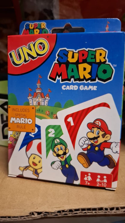 Juego de cartas UNO y Monopolio