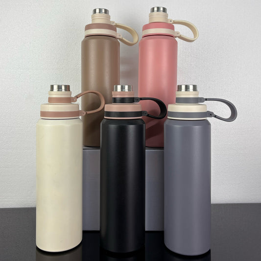 Termo Tapa Plateada 800ml