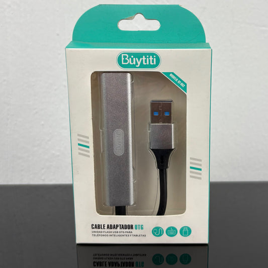 Cable otg adaptador 3 usb
