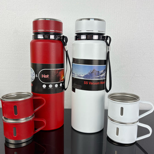 Termo 1L con 2 Tazas