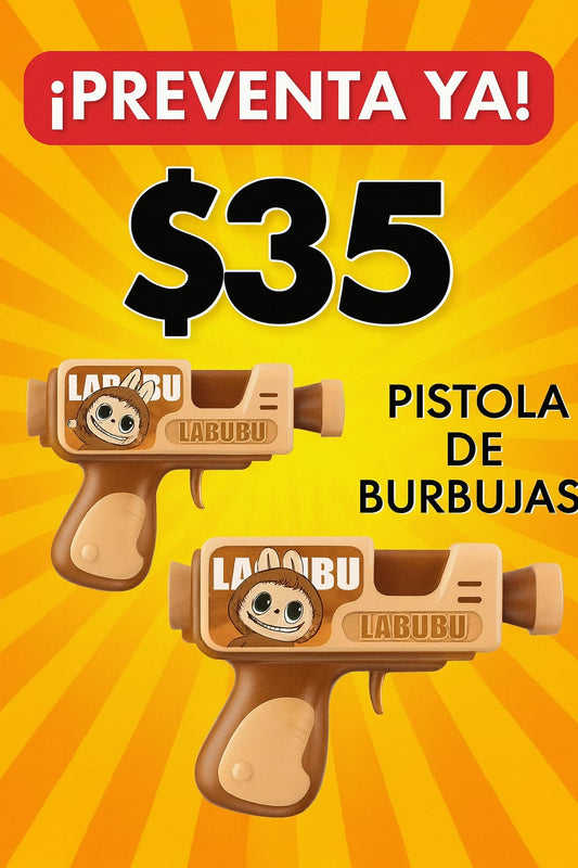 Pistola de Burbujas