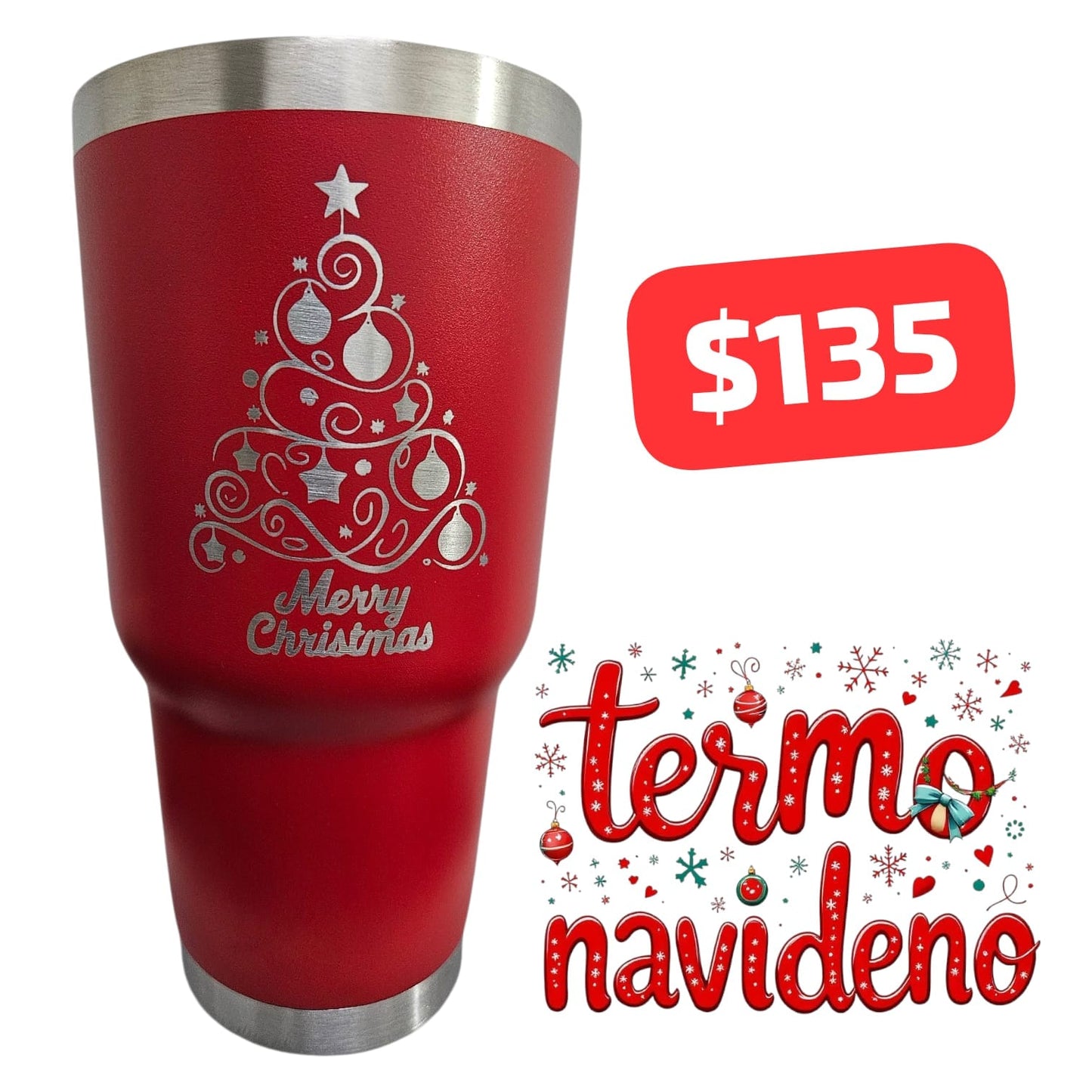 Termo Navidad 2025