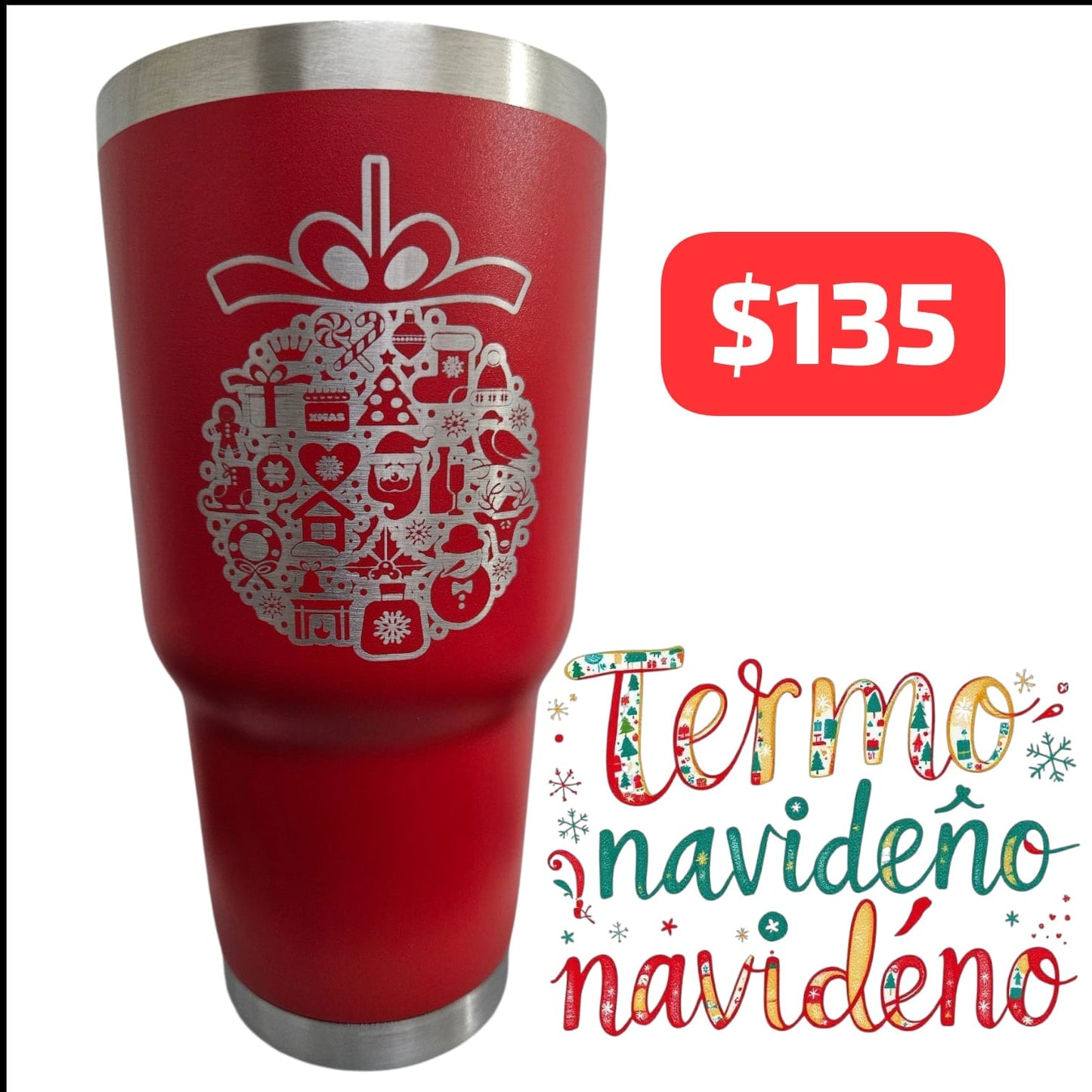 Termo Navidad 2025