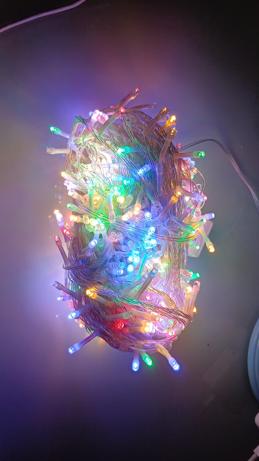 Serie navideña 600 luces colores (39 metros)