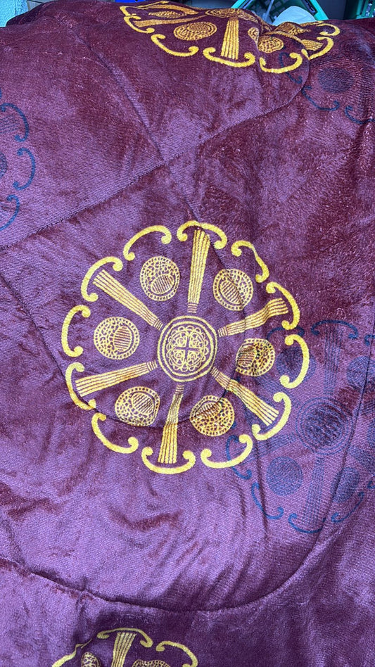 BULTO 6 PCS / Cobertor aborregada con diseños