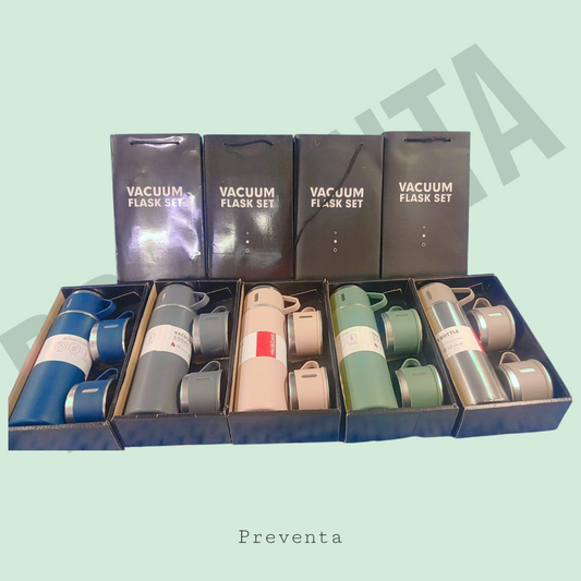 Termo 500 ml con 2 tazas