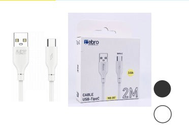 Cable USB-C 2.4A 2M