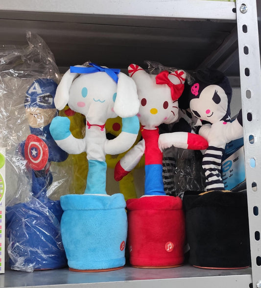 Cactus bailarín personajes