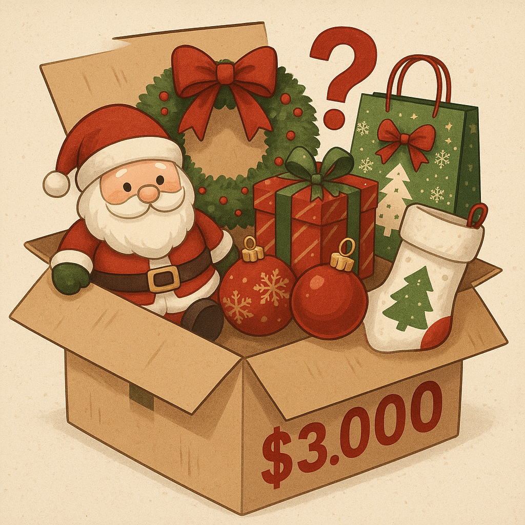 Caja Sorpresa Navideña GRANDE