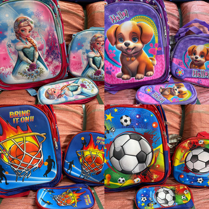 Mochila Trio con luz (Primaria)