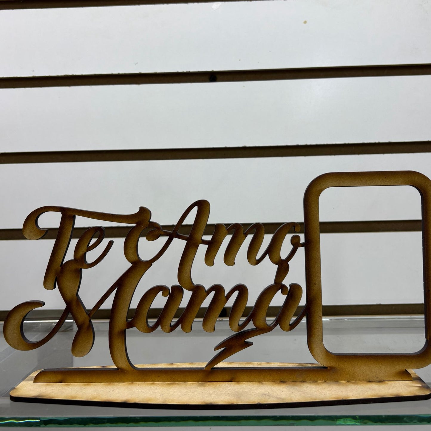 Porta retrato de mdf del dia de la madre