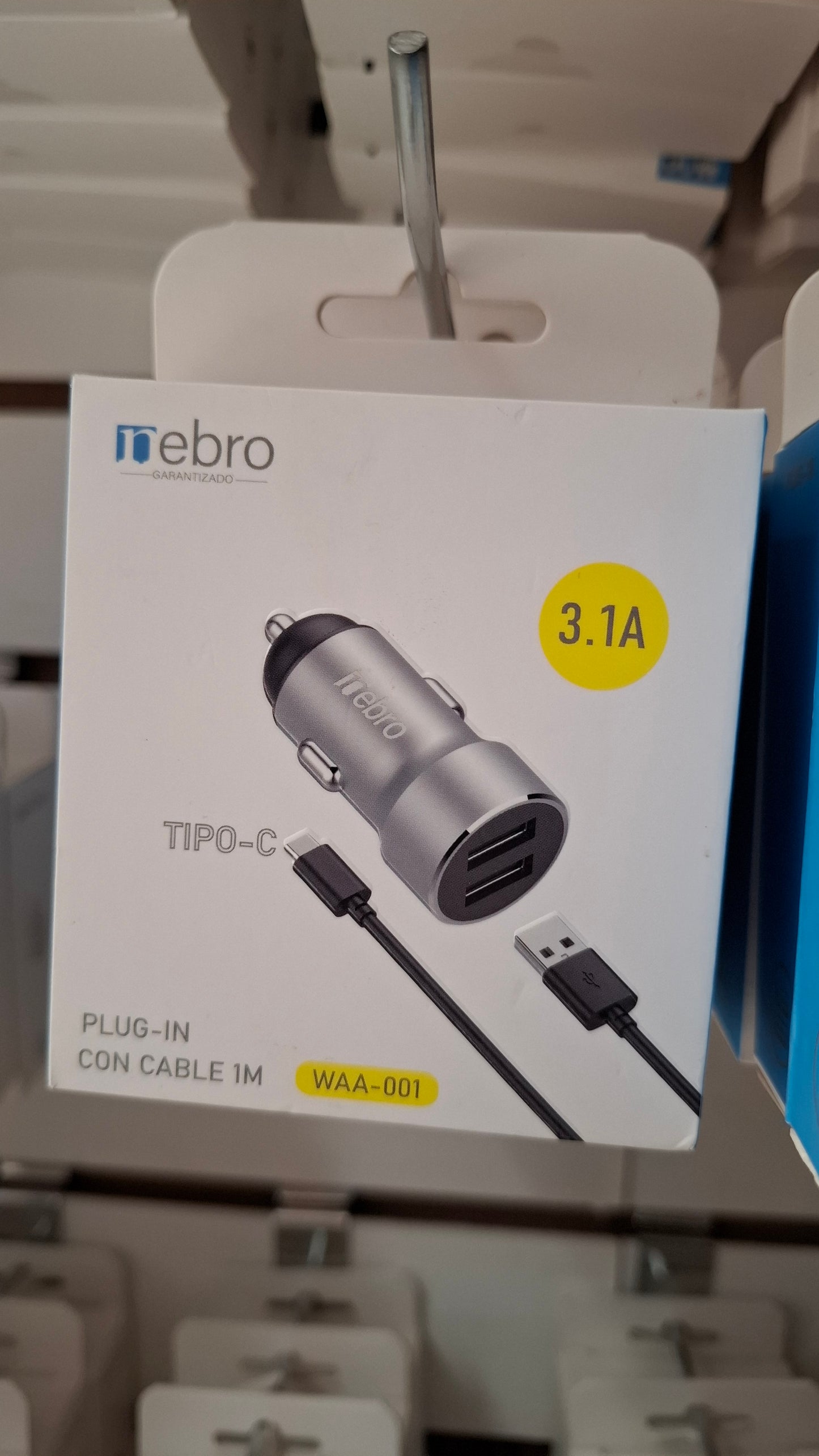 PLUGIN CARGADOR COMBO 15W