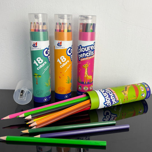 Tubo Con Colores y Saca Puntas