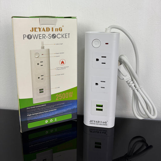 Multicontacto 2 Sockets y USB 103U